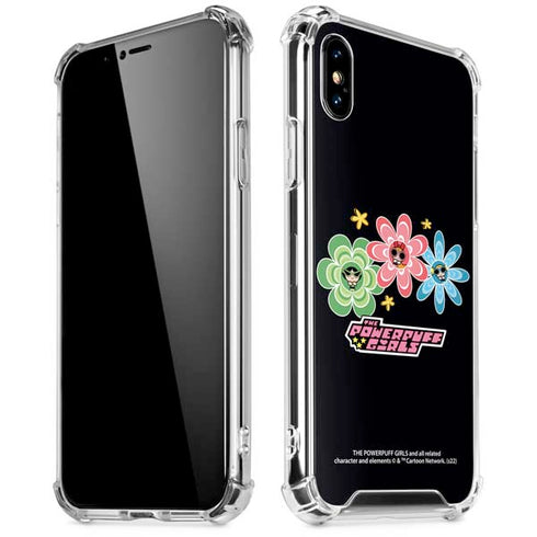 Cartoon Network Powerpuff Girls Flowers iPhone X/XS Clear Case