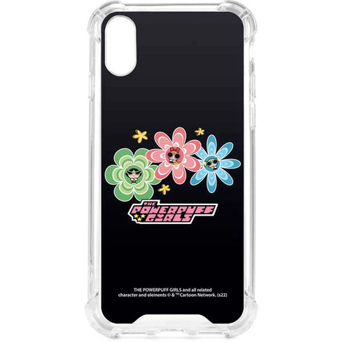 Cartoon Network Powerpuff Girls Flowers iPhone XS Clear Case