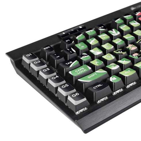 Cartoon Network Powerpuff Girls Flowers K95 RGB PLATINUM Mechanical Gaming Keyboard Skin