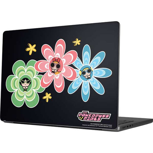 Cartoon Network Powerpuff Girls Flowers Apple MacBook Pro 14-inch Skin
