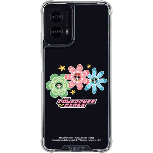 Cartoon Network Powerpuff Girls Flowers Moto G Power 5G (2024) Clear Case