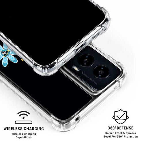 Cartoon Network Powerpuff Girls Flowers Moto G Power 5G (2024) Clear Case