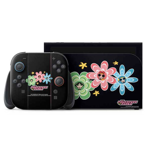 Cartoon Network Powerpuff Girls Flowers Nintendo Skins