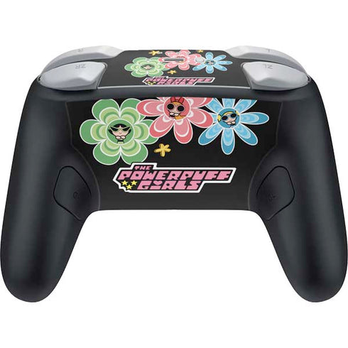 Cartoon Network Powerpuff Girls Flowers Nintendo Switch 2 (2025) Pro Controller Skin