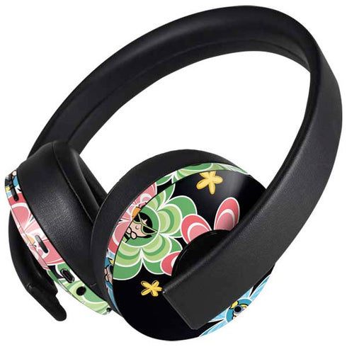 Cartoon Network Powerpuff Girls Flowers PlayStation 4 Gold Wireless Headset Skin