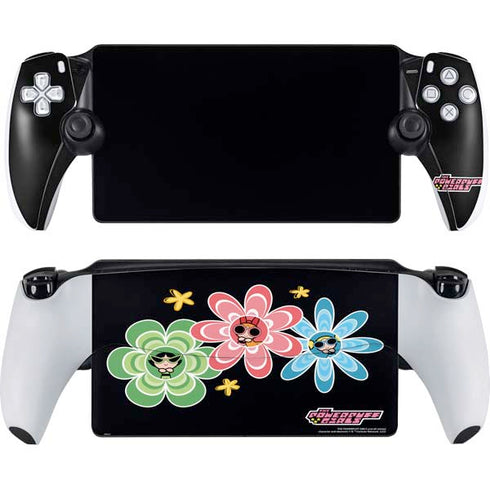 Cartoon Network Powerpuff Girls Flowers PlayStation Portal Remote Player Skin
