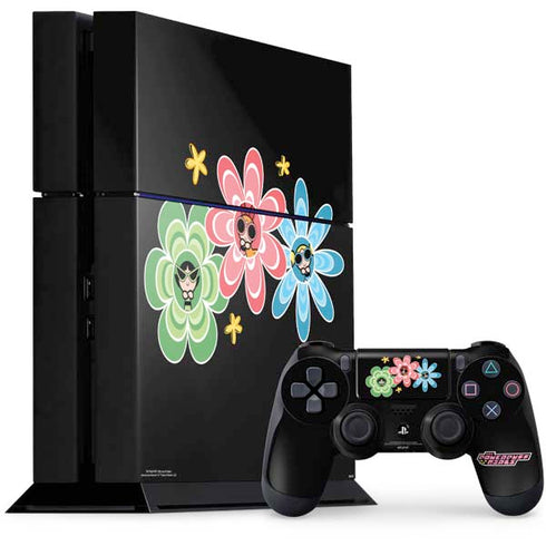 Cartoon Network Powerpuff Girls Flowers PlayStation PS4 Skins