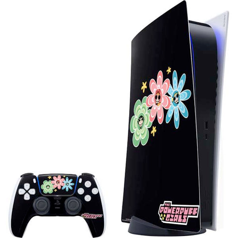 Cartoon Network Powerpuff Girls Flowers PlayStation PS5 Skins