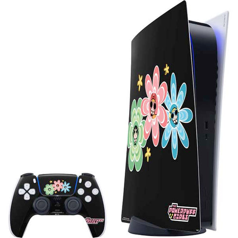 Cartoon Network Powerpuff Girls Flowers PlayStation PS5 Skins