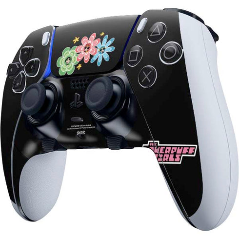 Cartoon Network Powerpuff Girls Flowers PS5 DualSense Edge Pro Controller Skin