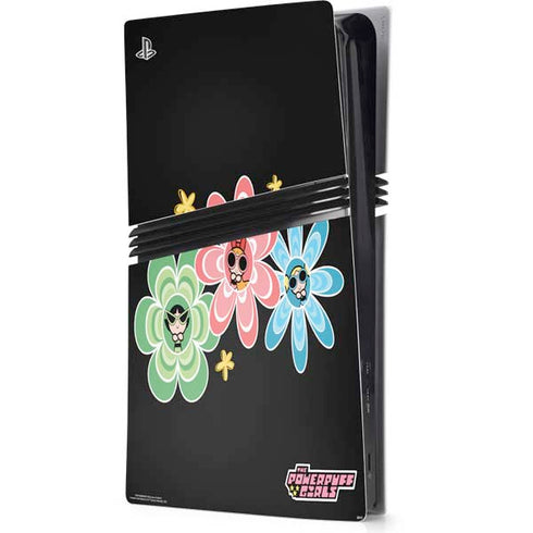 Cartoon Network Powerpuff Girls Flowers PS5 Pro Console Skin