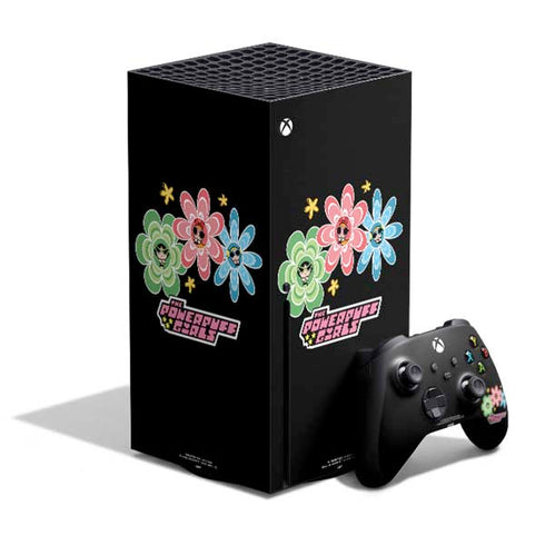 Cartoon Network Powerpuff Girls Flowers Xbox Series X Bundle Skin