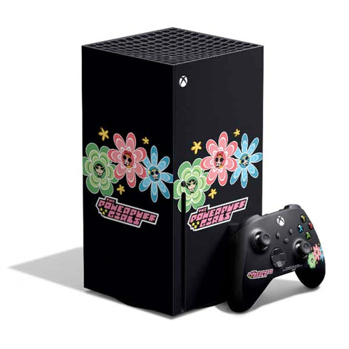Cartoon Network Powerpuff Girls Flowers Xbox Series X Skins