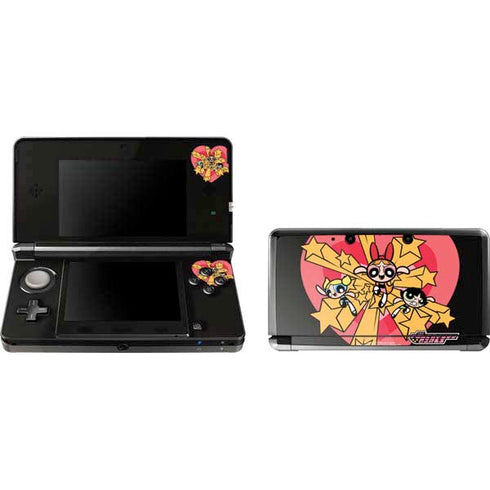 Cartoon Network Powerpuff Girls Gold Stars Nintendo Skins