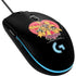 Cartoon Network Powerpuff Girls Gold Stars G203 Prodigy RGB Wired Gaming Mouse Skin