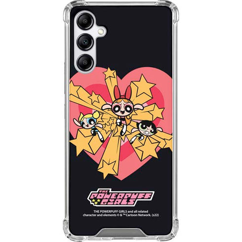 Cartoon Network Powerpuff Girls Gold Stars Gabb Phone 4 Clear Case