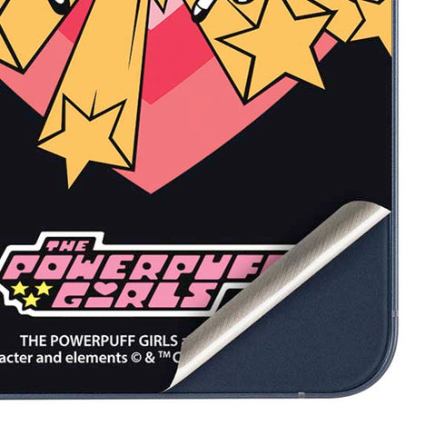 Cartoon Network Powerpuff Girls Gold Stars Galaxy A35 5G Skin