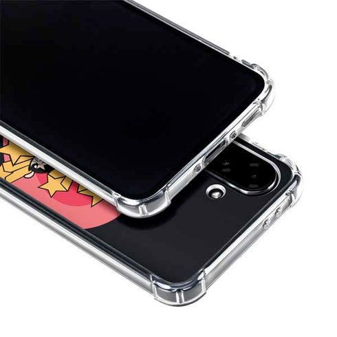 Cartoon Network Powerpuff Girls Gold Stars Galaxy A36 5G Clear Case