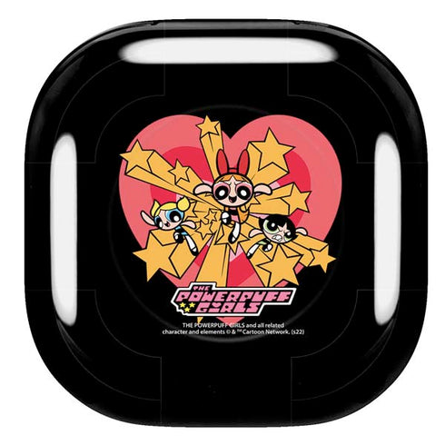 Cartoon Network Powerpuff Girls Gold Stars Galaxy Buds Live Skin