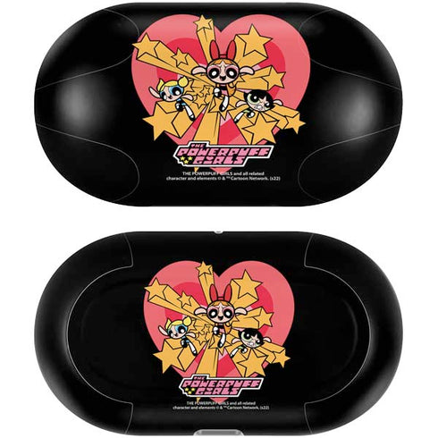 Cartoon Network Powerpuff Girls Gold Stars Galaxy Buds Plus Skin