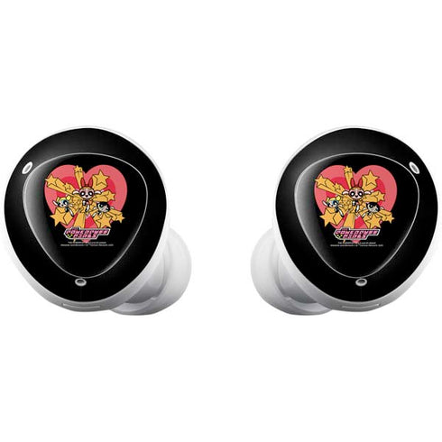 Cartoon Network Powerpuff Girls Gold Stars Galaxy Buds Plus Skin