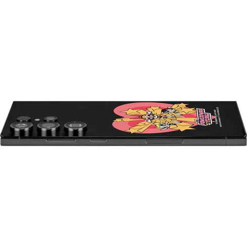 Cartoon Network Powerpuff Girls Gold Stars Galaxy S25 Ultra Skin