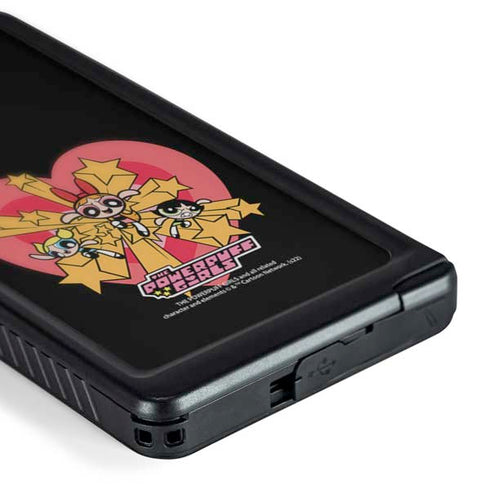 Cartoon Network Powerpuff Girls Gold Stars Galaxy S24 Ultra Waterproof Case