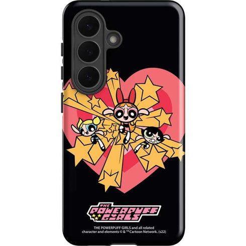 Cartoon Network Powerpuff Girls Gold Stars Galaxy S26 Impact Case