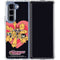 Cartoon Network Powerpuff Girls Gold Stars Galaxy Z Fold5 5G Clear Case