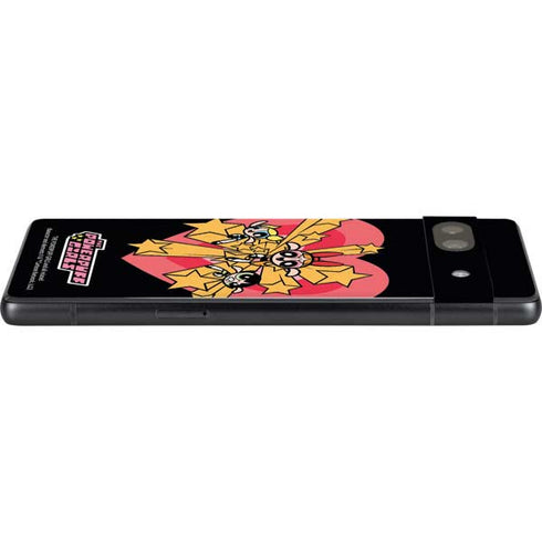 Cartoon Network Powerpuff Girls Gold Stars Google Pixel 7a Skin
