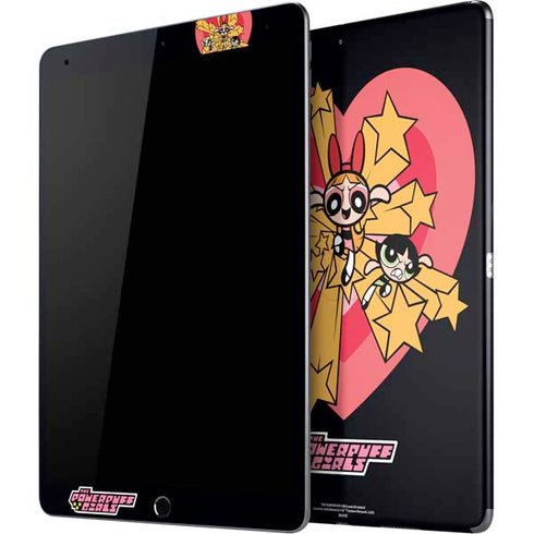 Cartoon Network Powerpuff Girls Gold Stars iPad Skins
