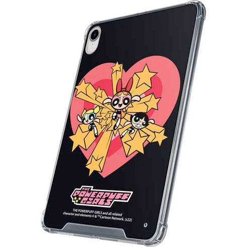 Cartoon Network Powerpuff Girls Gold Stars iPad 11th Gen (2025) Clear Case