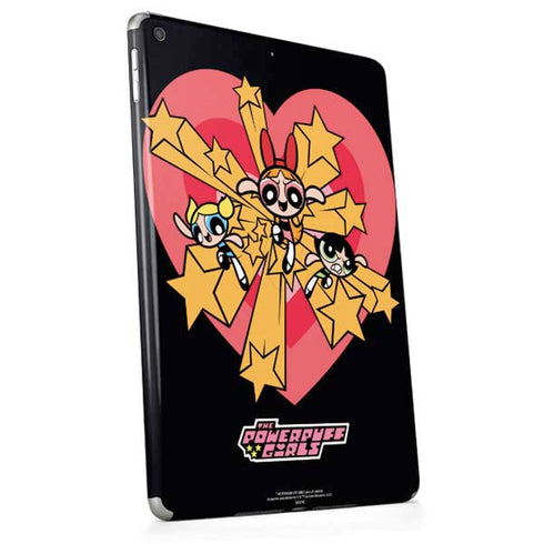 Cartoon Network Powerpuff Girls Gold Stars Apple iPad Skin