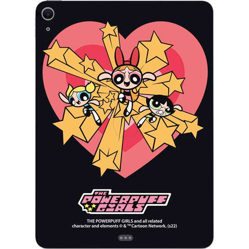 Cartoon Network Powerpuff Girls Gold Stars Apple iPad Air Skin