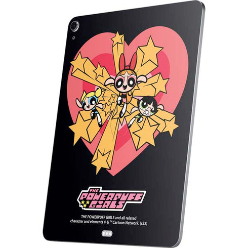 Cartoon Network Powerpuff Girls Gold Stars Apple iPad Air Skin