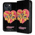 Cartoon Network Powerpuff Girls Gold Stars iPhone 15 Plus Folio Case