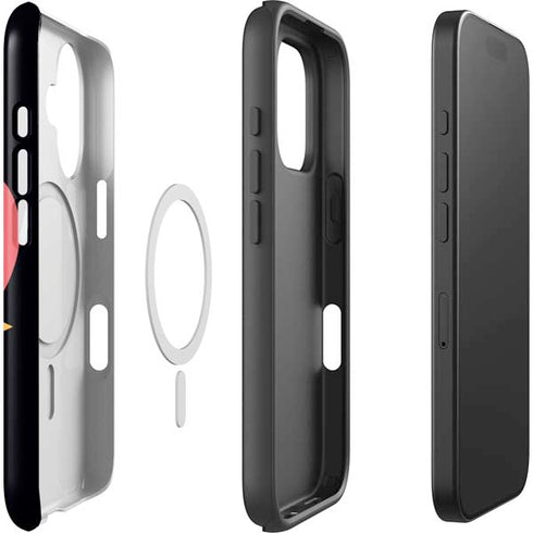 Cartoon Network Powerpuff Girls Gold Stars iPhone 16 Magsafe Impact Case