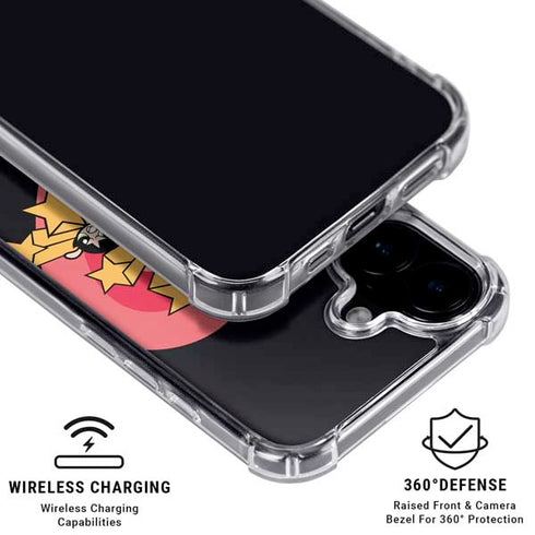 Cartoon Network Powerpuff Girls Gold Stars iPhone 16 Plus MagSafe Case