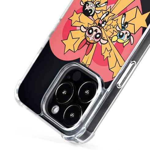 Cartoon Network Powerpuff Girls Gold Stars iPhone 16 Pro MagSafe Case