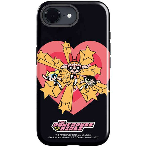 Cartoon Network Powerpuff Girls Gold Stars iPhone 16e Impact Case