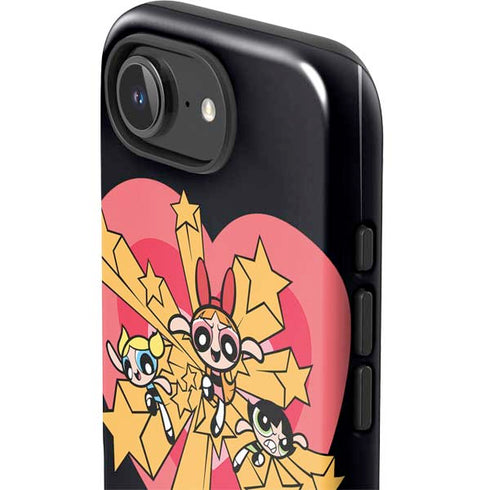 Cartoon Network Powerpuff Girls Gold Stars iPhone 16e Impact Case