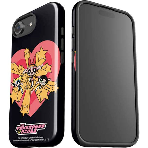 Cartoon Network Powerpuff Girls Gold Stars iPhone 16e Impact Case