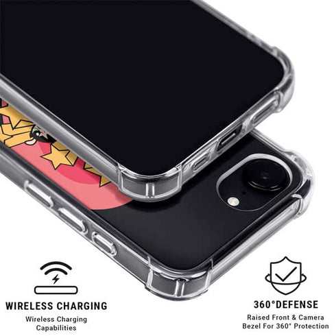 Cartoon Network Powerpuff Girls Gold Stars iPhone 16e MagSafe Case