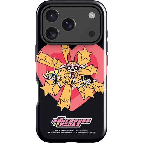 Cartoon Network Powerpuff Girls Gold Stars iPhone 18 Pro Max Impact Case