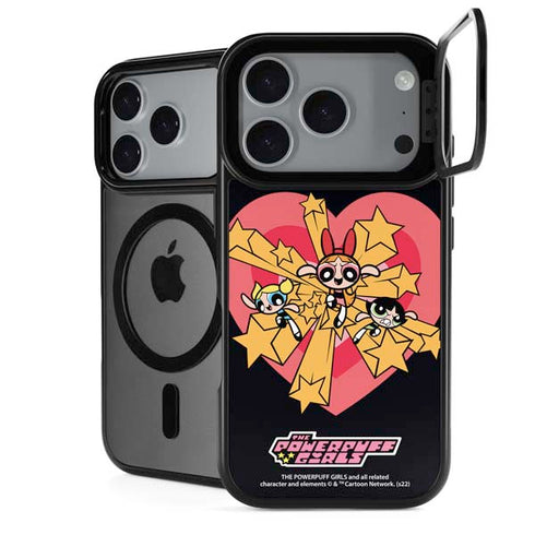 Cartoon Network Powerpuff Girls Gold Stars iPhone 18 Pro Max Kickstand Case