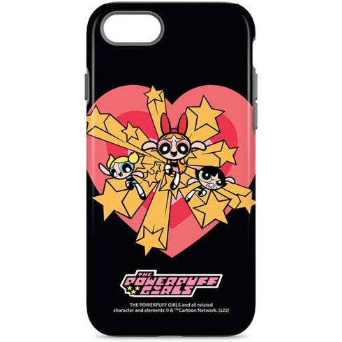 Cartoon Network Powerpuff Girls Gold Stars iPhone Cases
