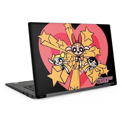 Cartoon Network Powerpuff Girls Gold Stars Dell Latitude Skin