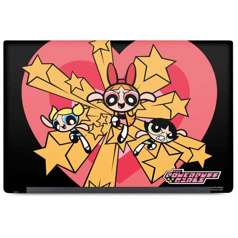 Cartoon Network Powerpuff Girls Gold Stars Dell Latitude Skin