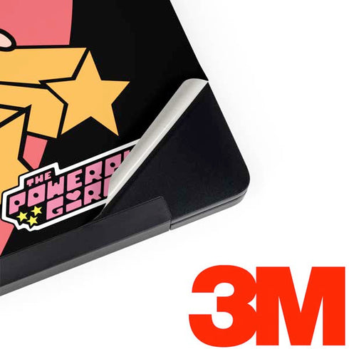 Cartoon Network Powerpuff Girls Gold Stars Dell Latitude Skin