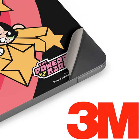 Cartoon Network Powerpuff Girls Gold Stars Apple MacBook Air Skin